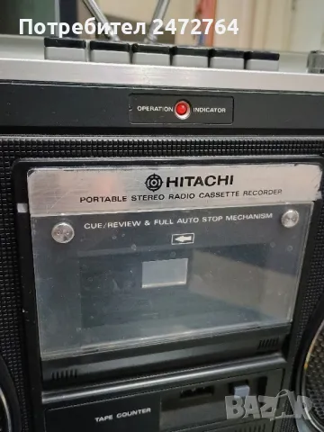 Касетофон Hitachi 8080, снимка 4 - Радиокасетофони, транзистори - 49335638