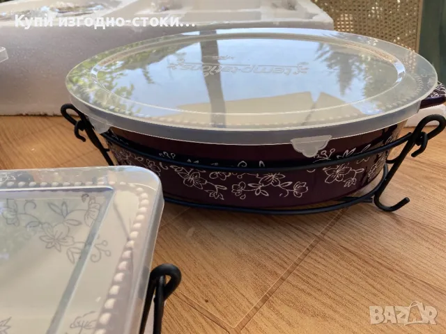 Стилен порцеланов комплект за сервиране, снимка 5 - Други - 47337777