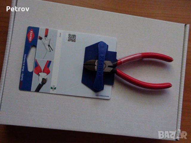  KNIPEX 70 01 125 SB - Кабелни Резачки 125 mm - най-добрите от серията 70 01 125!!!ЧИСТО НОВИ!!!, снимка 2 - Клещи - 29324998