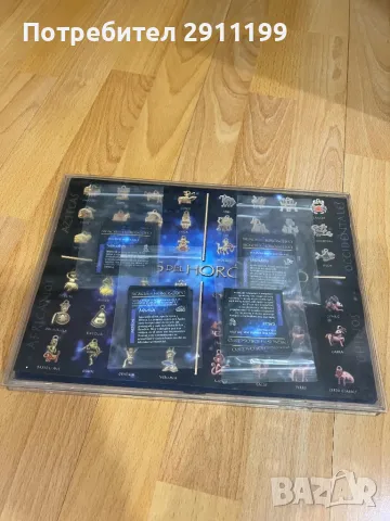 Медальон, висулка хороскоп, колекция от 48 бр., снимка 10 - Други - 49032389