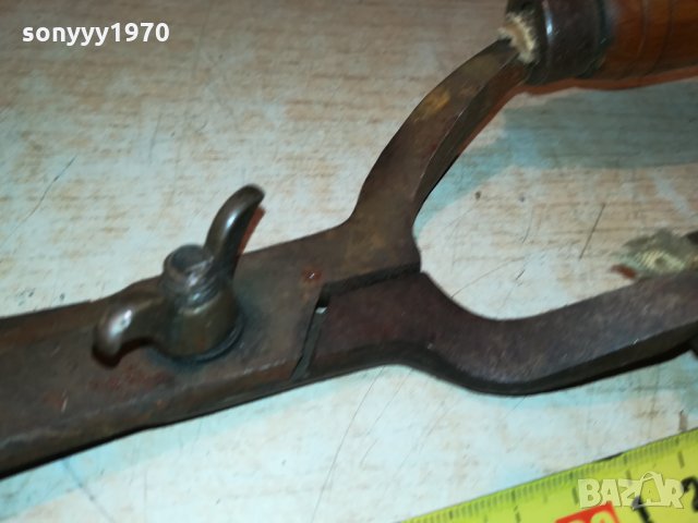 СТАРИ НЕМСКИ НОЖИЦИ-40СМ ВНОС ГЕРМАНИЯ 2109211939, снимка 9 - Антикварни и старинни предмети - 34209865