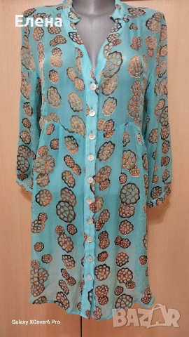 туника TONE BARKER silk Размер L. 40% коприна. , снимка 3 - Туники - 50916994