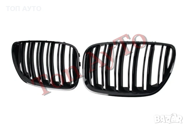 Двойни Бъбреци БМВ BMW Х5 E53 2004 - 2006 LCI Фесйслифт Черен Гланц Решетки, снимка 8 - Аксесоари и консумативи - 54147489