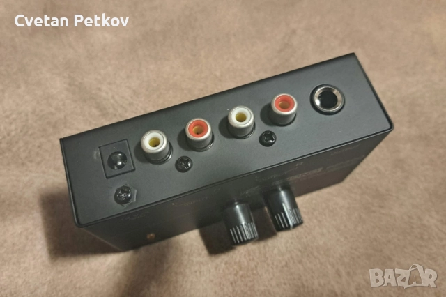 Продавам чисто нов компактен предусилвател за грамофон Micro Phono Preamp PP500. ., снимка 4 - Грамофони - 52373153