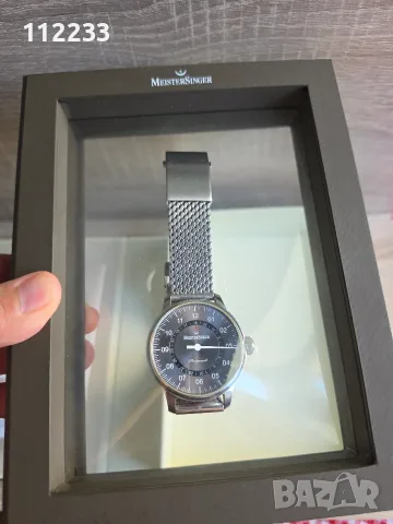 БАРТЕР MeisterSinger Perigraph Automatic 43mm, снимка 5 - Мъжки - 55715261