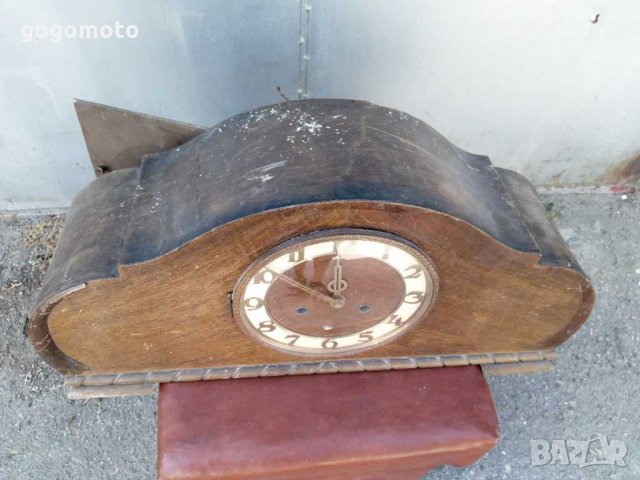 Оригинален стар каминен настолен часовник Механичен, снимка 17 - Антикварни и старинни предмети - 29707562