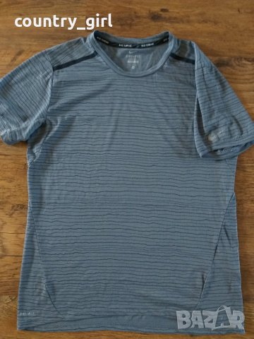Nike Df Cool Tailwind Stripe - страхотна мъжка тениска, снимка 5 - Тениски - 29588031