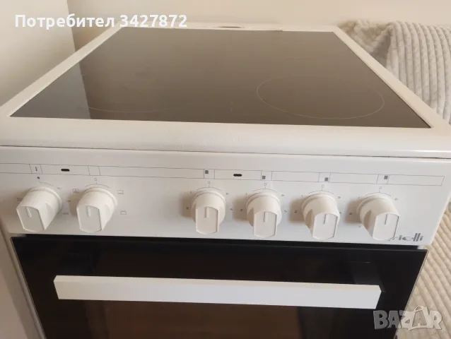 Готварска печка Arielli – работеща, снимка 2 - Печки, фурни - 56383221
