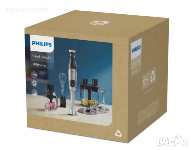 Пасатор Philips HR2682/00 Серия 5000, 1200 W, Технология SpeedTouch, снимка 9 - Чопъри и пасатори - 56073621