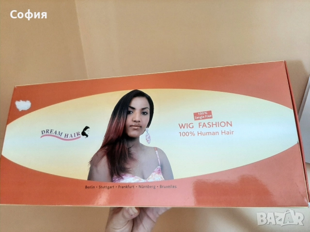 Перука от естествен косъм , снимка 7 - Аксесоари за коса - 52038628