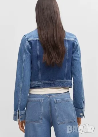 Mango дънково яке два цвята , снимка 5 - Якета - 49763539