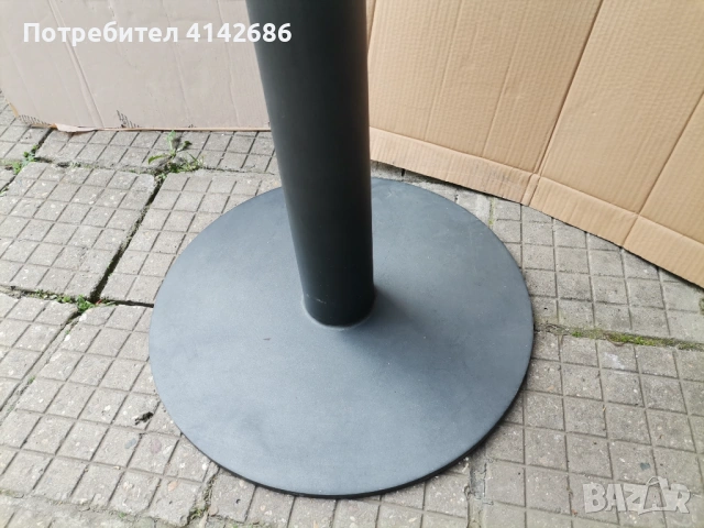 Метална основа за маса цвят антрацит, снимка 4 - Маси - 53931095