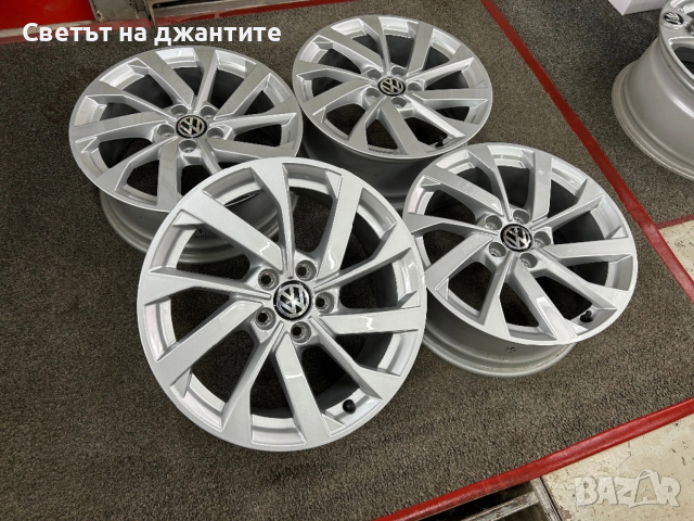 Джанти 16 цола 5х100 Skoda Scala Kamiq VW Polo Golf 4 T-Cross Taigo , снимка 2 - Гуми и джанти - 47783836