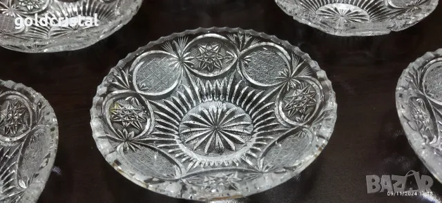 ретро кристални купички , снимка 2 - Антикварни и старинни предмети - 47909067