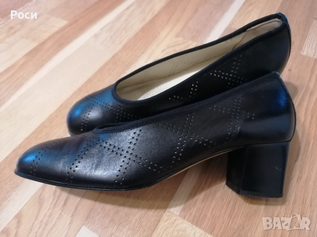 Италиански кожени обувки 39н , снимка 7 - Дамски обувки на ток - 44925930
