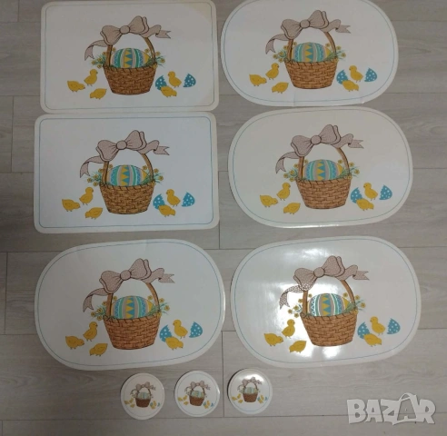 Великденски подложки за храненене, снимка 4 - Декорация за дома - 54017667
