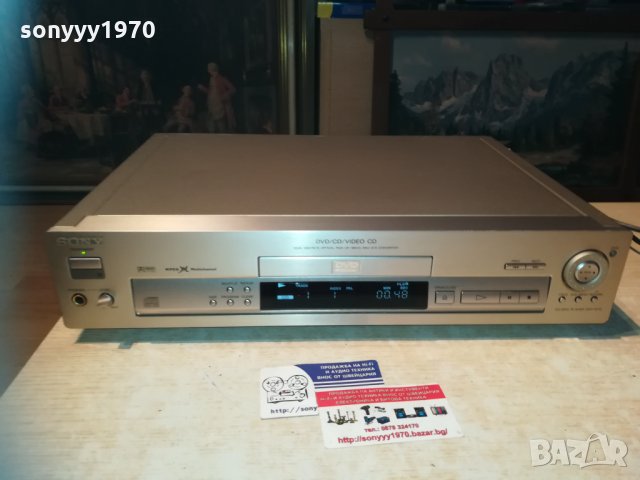 sony DVP-S715 cd/dvd player-gold 0501211721, снимка 2 - Ресийвъри, усилватели, смесителни пултове - 31318693