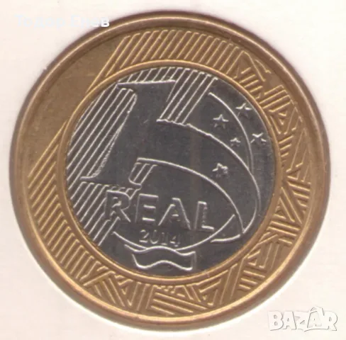 Brasil-1 Real-2014-KM# 687-Atletism,Olympic Games Rio, снимка 2 - Нумизматика и бонистика - 22100083