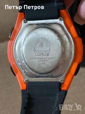 LORUS Z009-X017 Water Resistant 100 m ВОДОУСТОЙЧИВ!, снимка 5 - Мъжки - 40835309