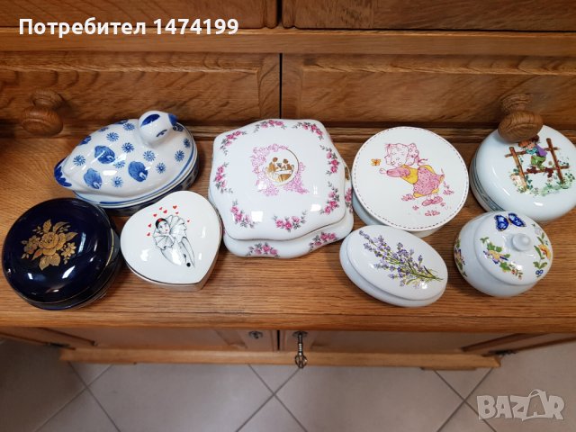 Порцеланови кутийки/бижутерки, снимка 2 - Други - 39338910