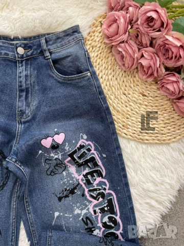 Дънки LFS Minnie Blue  , снимка 3 - Дънки - 52134398