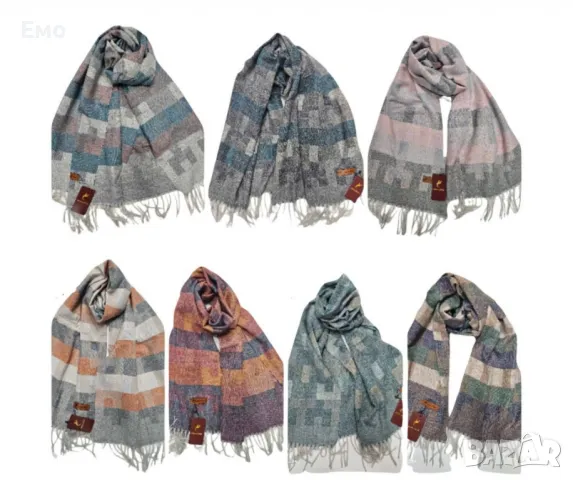 Изискан шал 100% Висококачествена материя - Подходящ за машинно и ръчно пране., снимка 10 - Шалове - 48046707