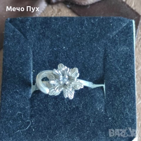 Сребърен пръстен (213), снимка 3 - Пръстени - 44338843