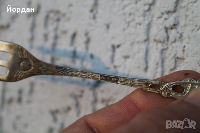 Сребърни вилици и лъжици, снимка 7 - Антикварни и старинни предмети - 53999469