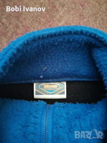 Поларена блуза черно синя размер L, снимка 4 - Блузи с дълъг ръкав и пуловери - 42332795