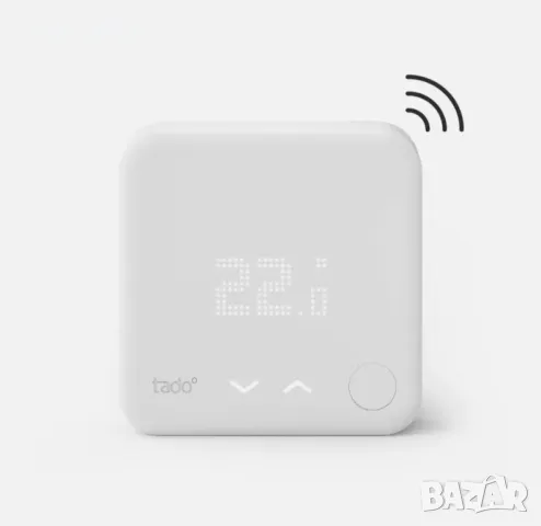 tado° безжичен температурен сензор - Wifi допълнителен продукт за интелигентен радиаторен термостат, снимка 2 - Други - 48932236