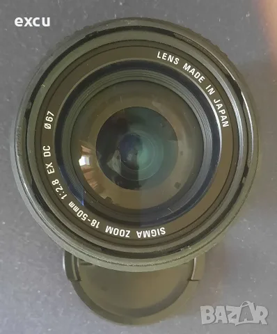 Светлосилен обектив Sigma AF 18-50 F2.8 EX DC за Nikon, снимка 2 - Обективи и филтри - 56127624