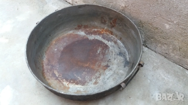 възрожденска огромна кована тава , снимка 12 - Антикварни и старинни предмети - 54033866