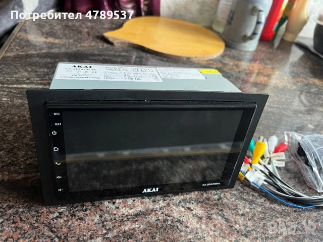 AKAI 2DIN мултимедия с тъчскрийн + кабели, снимка 5 - Аудиосистеми - 54114168