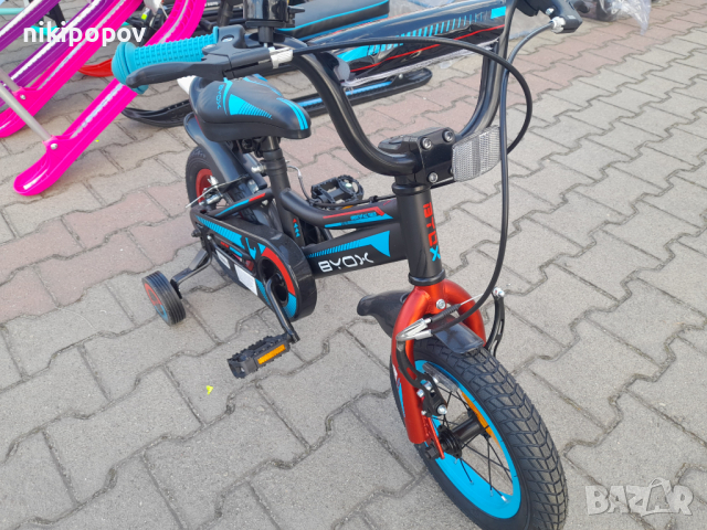BYOX Велосипед 12" PRINCE черен, снимка 9 - Велосипеди - 44583895