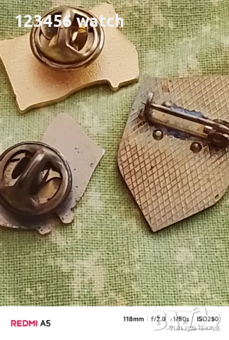 3бр стари значки, снимка 8 - Антикварни и старинни предмети - 53924693