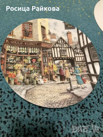 Колекционерски чинии-3 броя, снимка 6 - Колекции - 48438160