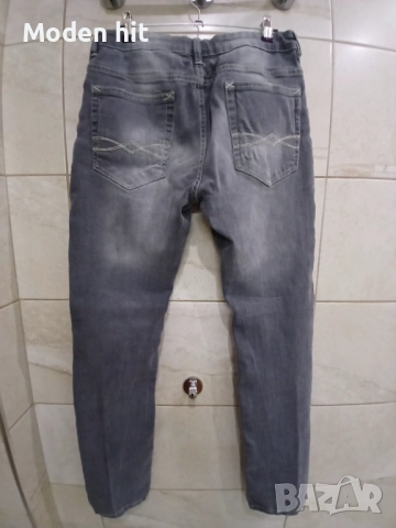 Сиви дънки за тийнеджър размер 170 см./14 години, снимка 5 - Детски панталони и дънки - 51918972