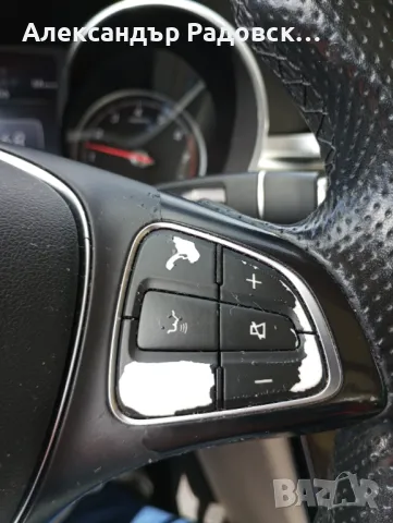 Бутони и лайсна за волана на автомобил Мерцедес Бенц С 300, W 205, 2016 г., снимка 7 - Части - 49649285