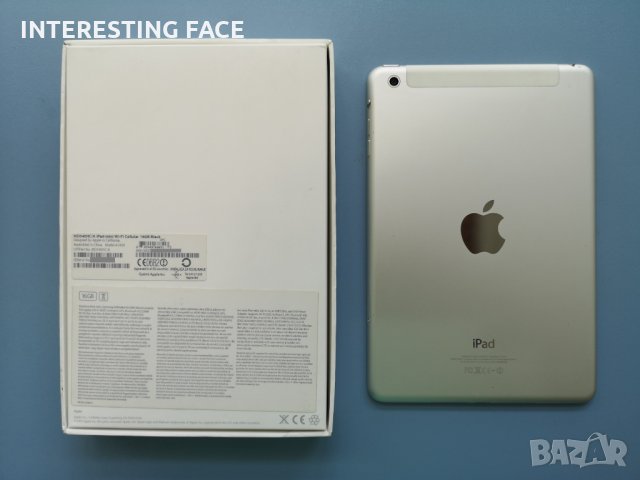 Таблет Apple iPad Mini Wi-Fi + Cellular 16 GB White (Оригинален), снимка 5 - Таблети - 30075717