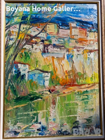 Картина Тодор Калпакчиев 1965, снимка 4 - Картини - 54011763