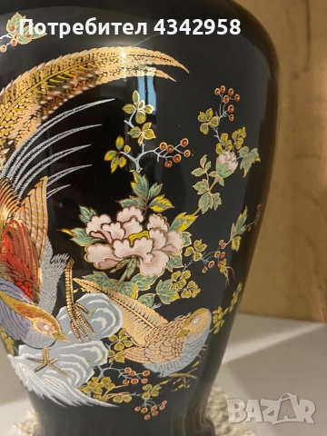 Винтидж. Порцеланова ваза от Италия., снимка 2 - Антикварни и старинни предмети - 52193717
