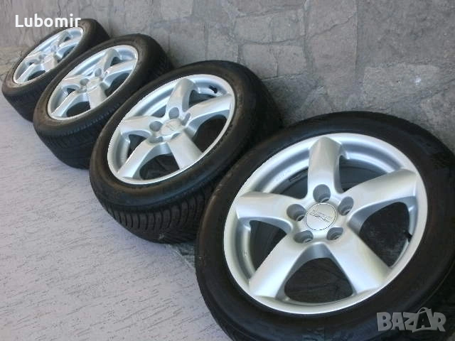 16 цола 5 х 112 мм 4 бр лети джанти - Mercedes-Benz - Rial Made in Germany !, снимка 3 - Гуми и джанти - 54347252
