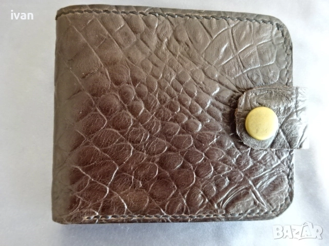 мъжки портфейл /ръчна изработка/, снимка 3 - Портфейли, портмонета - 51596762