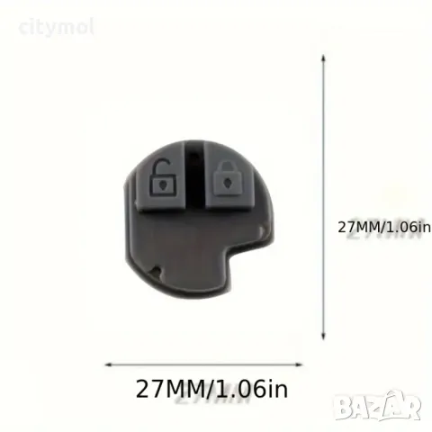 Резервни копчета за ключ на SUZUKI Vitara, Swift, Ignis и други
