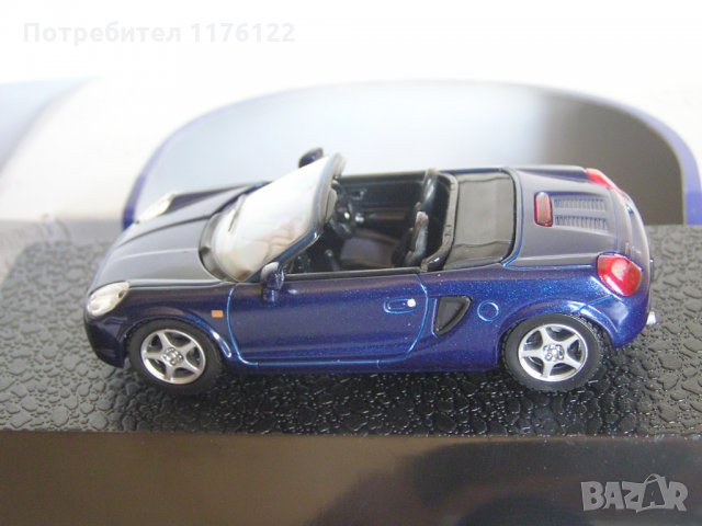 1/43 Maxi Car Toyota MR2 Тойота  Модел Нова В Кутия и Дисплей Кейс, снимка 2 - Коли, камиони, мотори, писти - 35363458