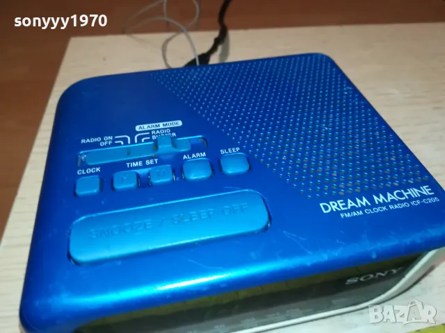 SONY ICF-C205 ВНОС SWISS 2801251950, снимка 2 - Радиокасетофони, транзистори - 48869603