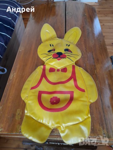 Стара играчка,надуваем заек, снимка 4 - Други ценни предмети - 39540379