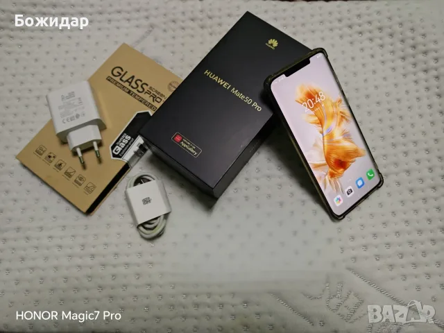 Huawei Mate 50 Pro 256GB – като нов, пълен комплект. Може и бартер!!!