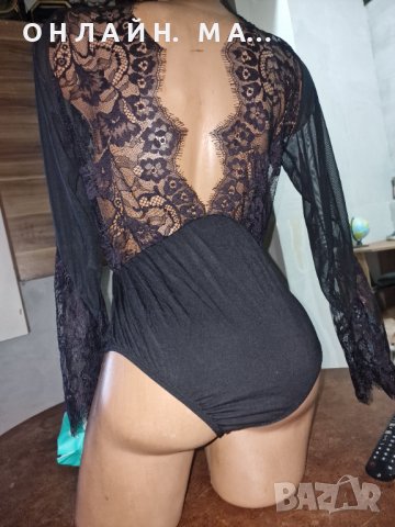 Боди с дълъг ръкав , снимка 11 - Корсети, бюстиета, топове - 39804243