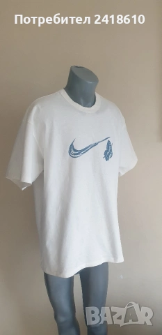 Nike Cotton Loose Fit  Mens Size L НОВО! ОРИГИНАЛ! Мъжка Тениска!, снимка 9 - Тениски - 53921377